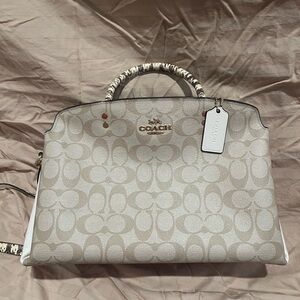 Coach Cream Signature Women's Bag